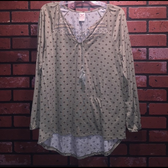 Faded Glory | Tops | Retro Vintage Inspired Top | Poshmark