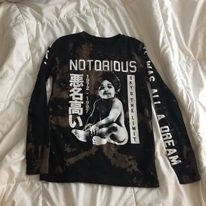 Notorious Bleached Long sleeve