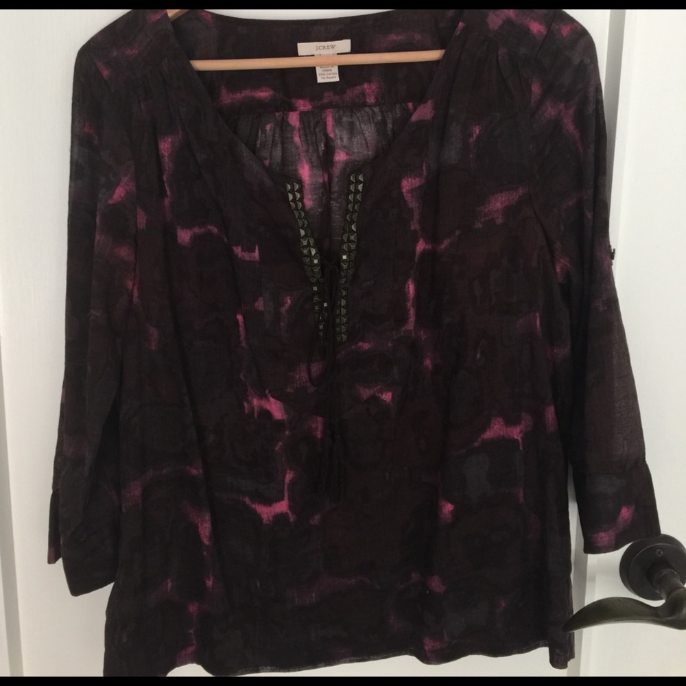 J. Crew boho top