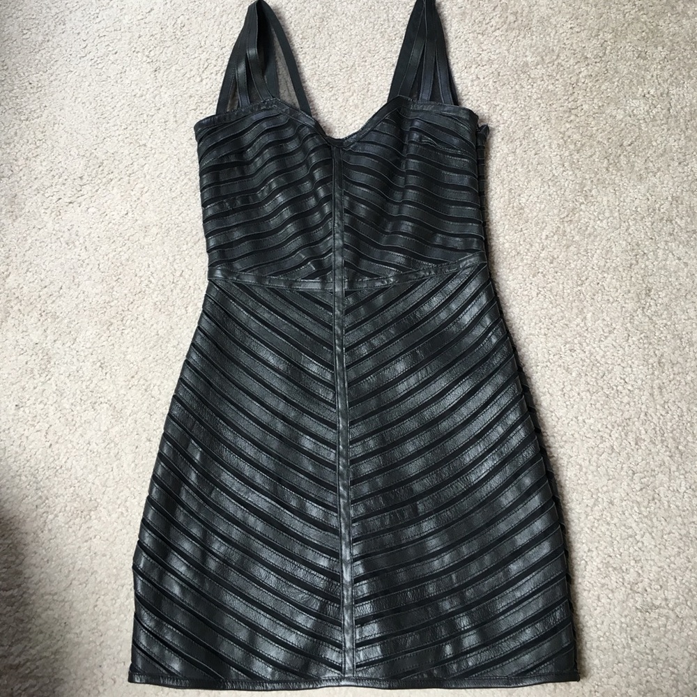 Parker Leather Dress!!
