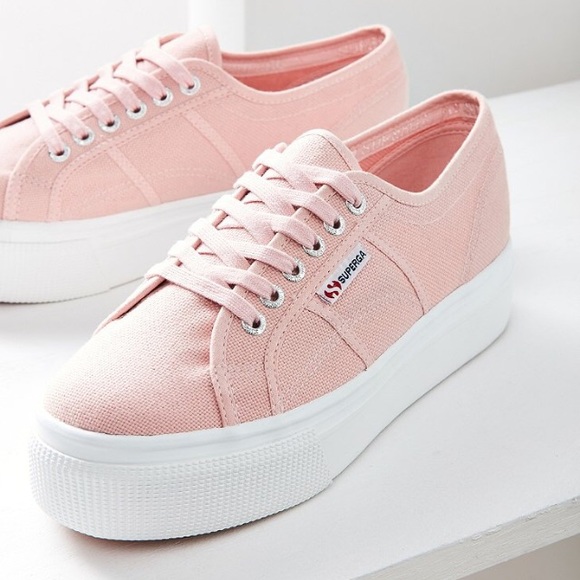 Superga Pink 2790 Linea Platform Sneakers - Picture 2 of 4