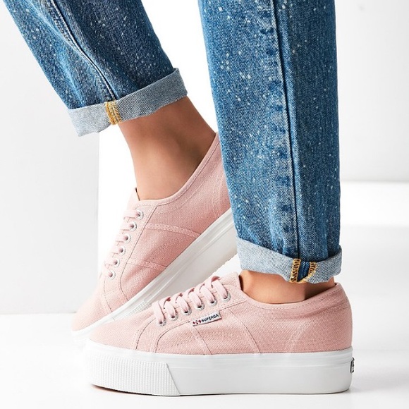 Superga Pink 2790 Linea Platform Sneakers - Picture 4 of 4