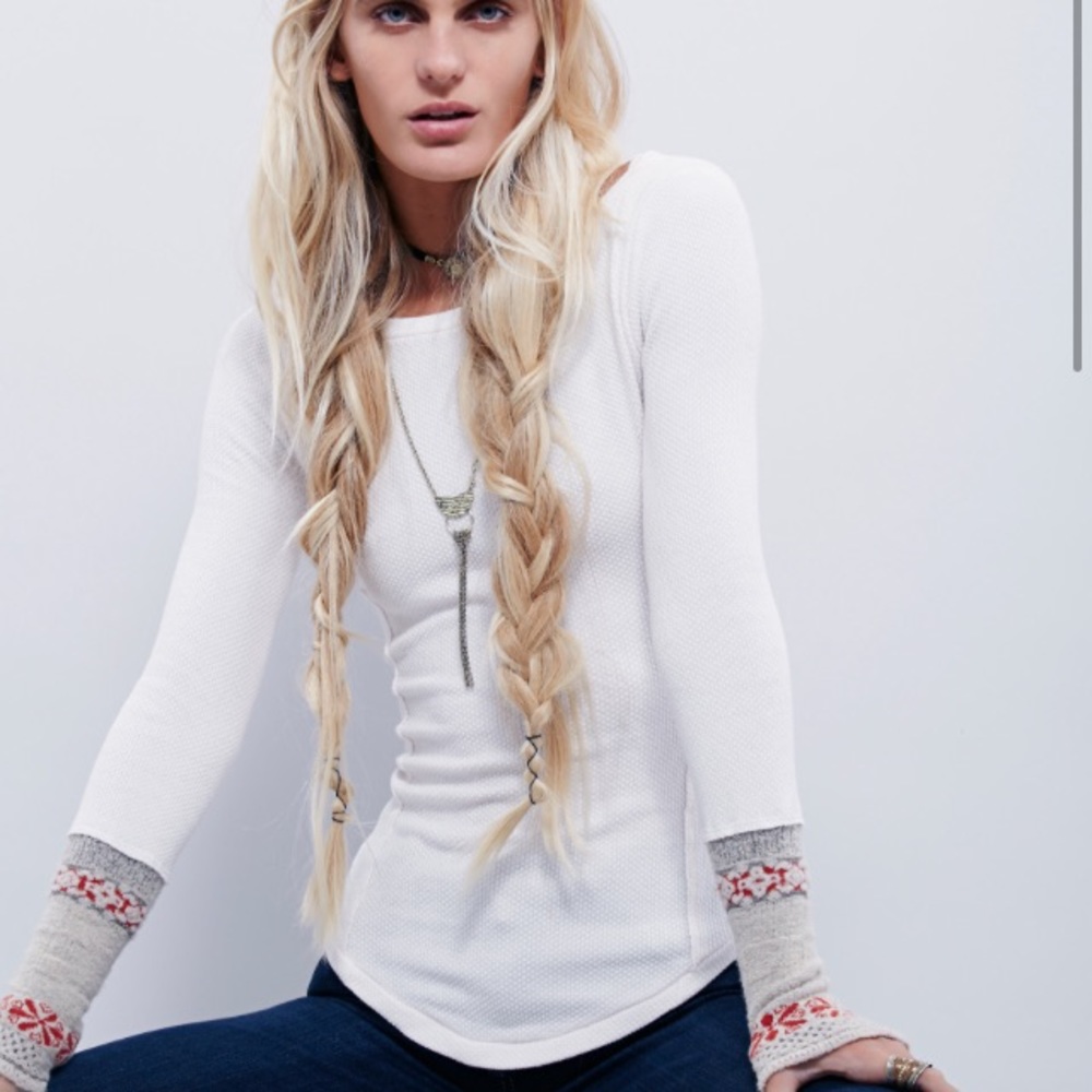 Free people rosie thermal cuff small