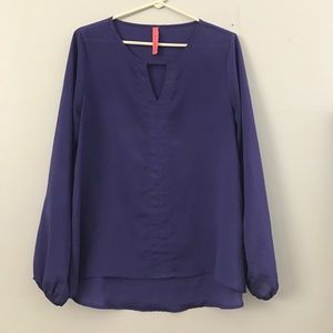 Purple blouse