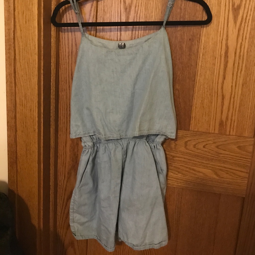 Denim romper!!!!