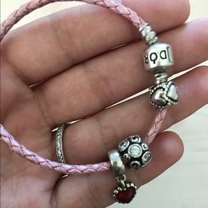 Pandora Bracelet with charms!