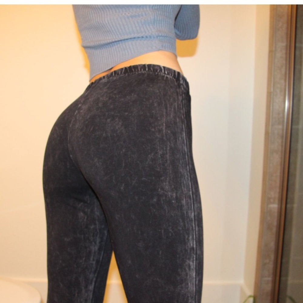 Black Flared Leggings