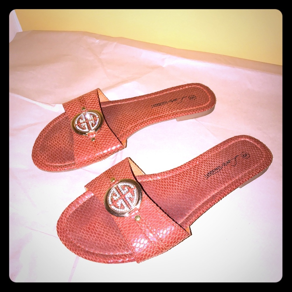 Red/Orange Sandals