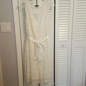 Forever Woman White Lace Dress