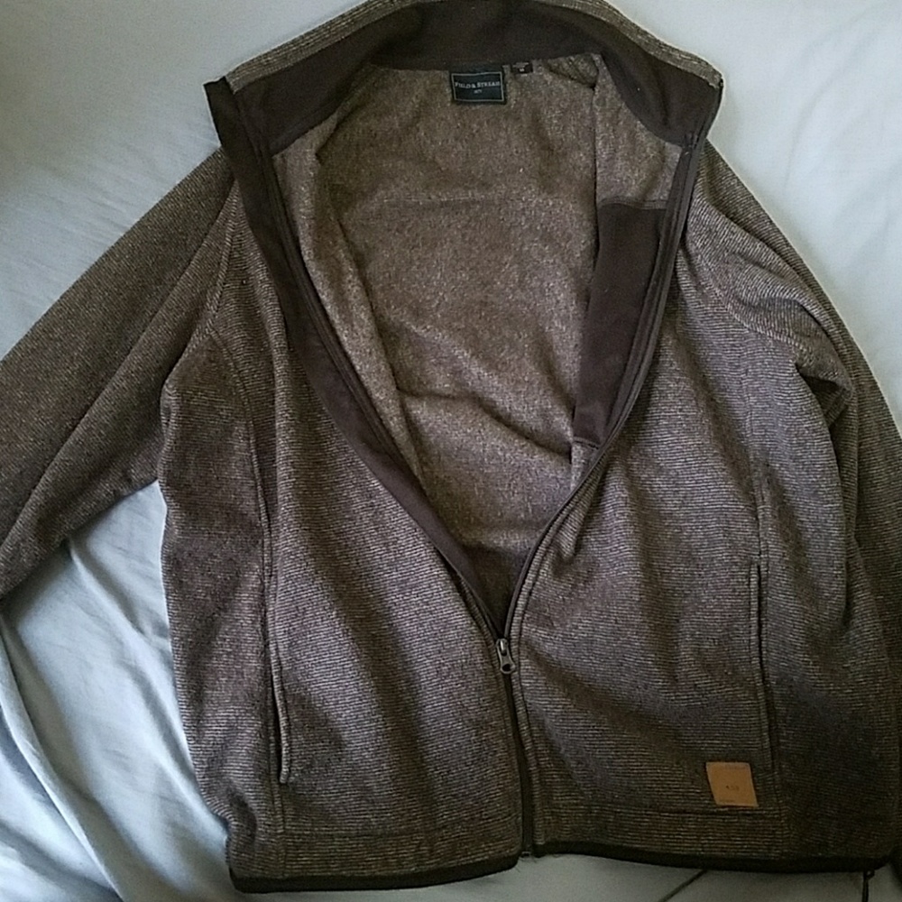 Field & Stream Brown zip up jacket - Picture 3 of 4