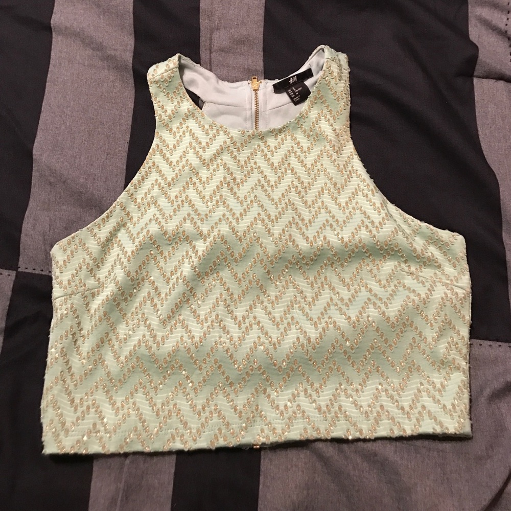 Dressy crop top