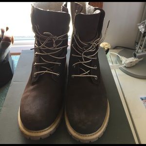 Brown Women's Timberlands