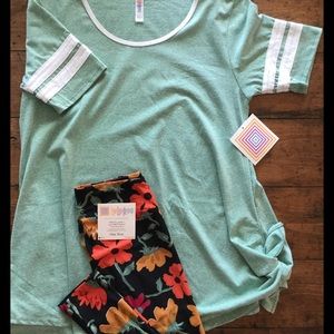 LuLaRoe Perfect T size M and OS Leggings