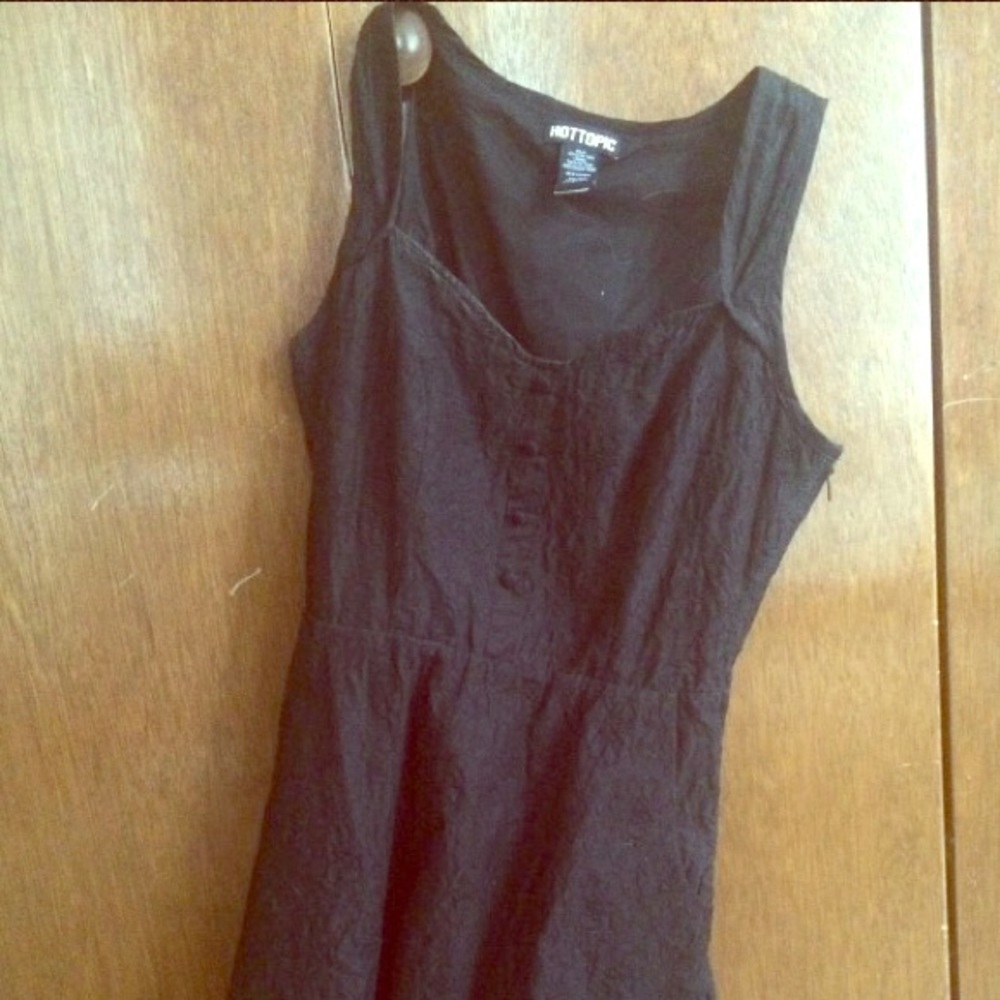 Small Black Dress with Pockets