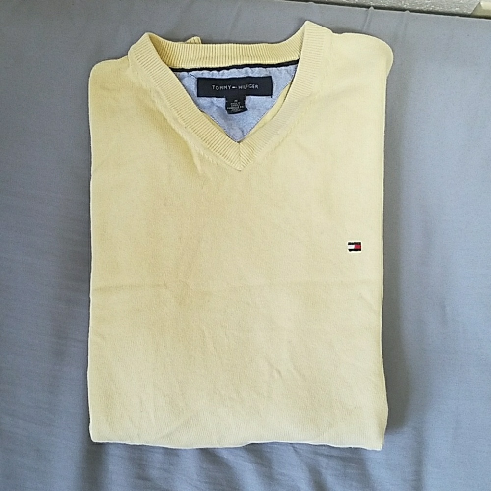 Yellow Tommy Hilfiger Sweater