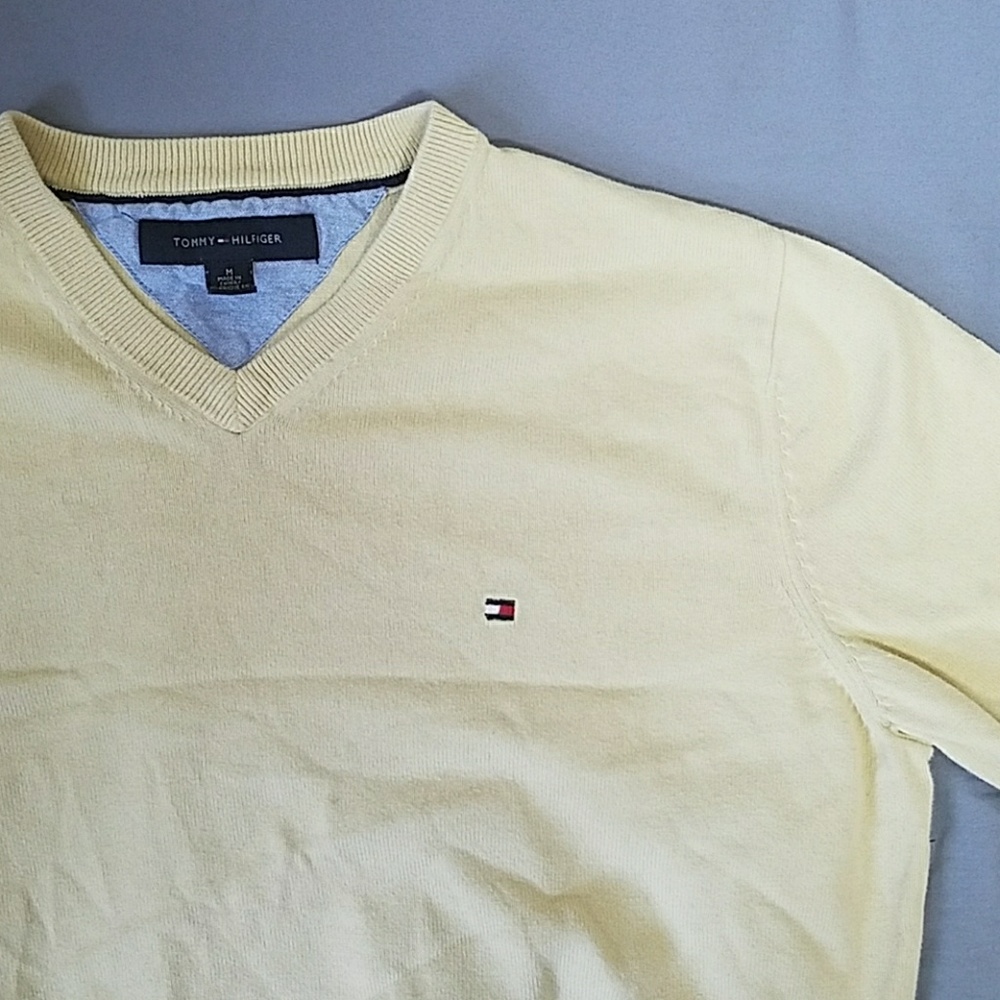 Yellow Tommy Hilfiger Sweater - Picture 3 of 3