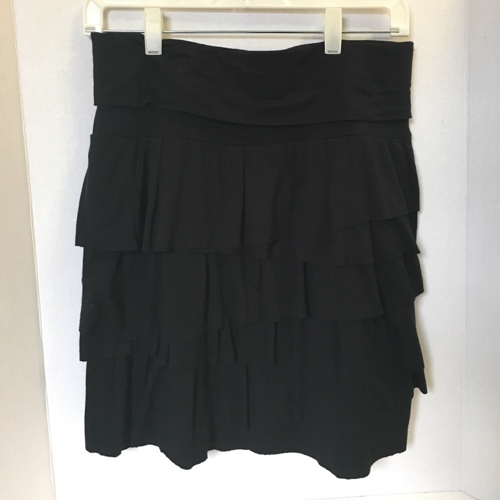 Price Drop Black Ann Taylor Loft midi skirt