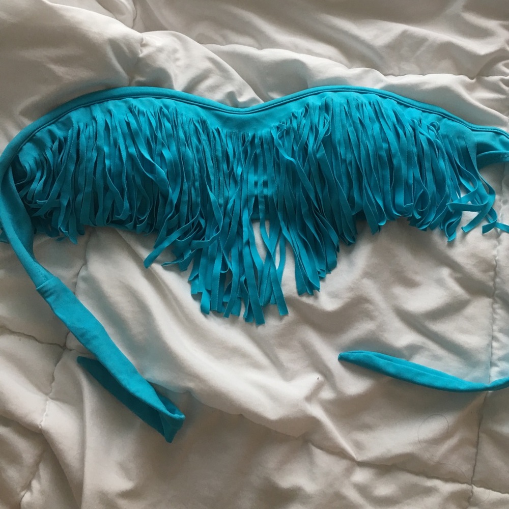 Fringe Swim Top