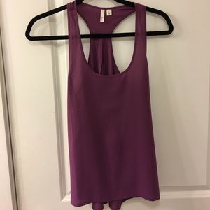 Plum/ eggplant colored blouse