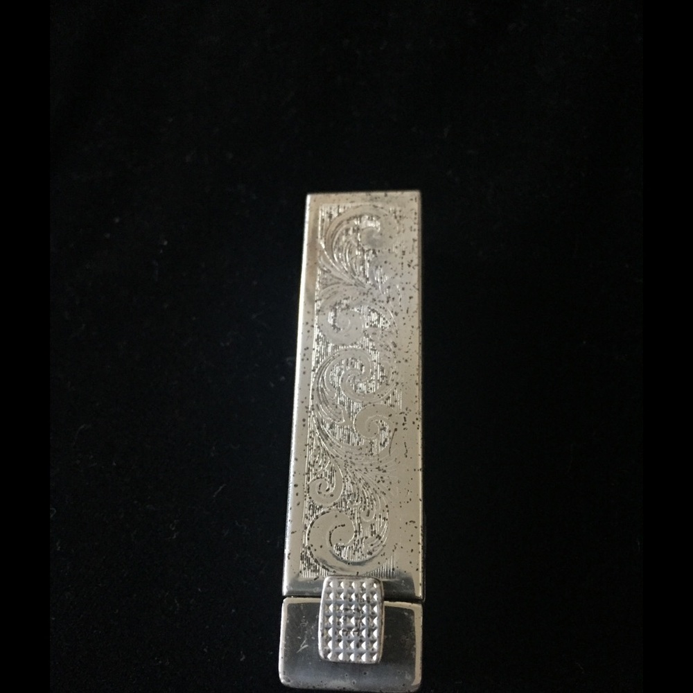 Vintage Sterling Silver Lipstick Case Holder