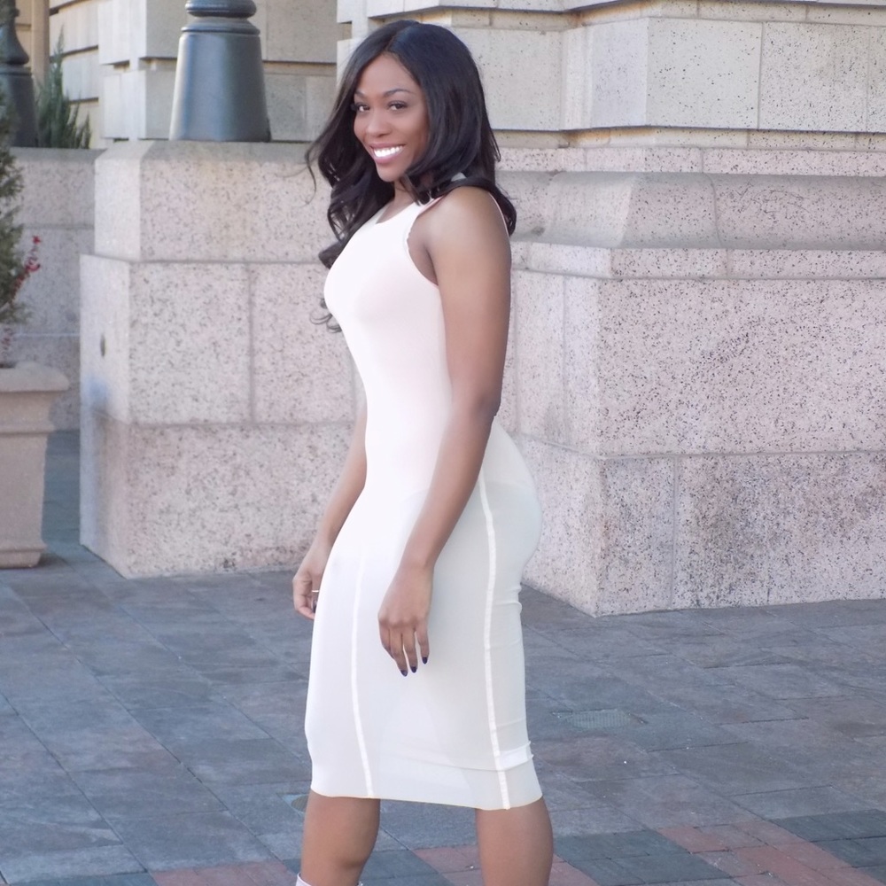 See right threw you dress