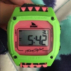 Shark clip watch
