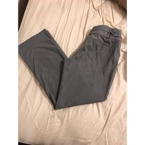 Gray dress pants