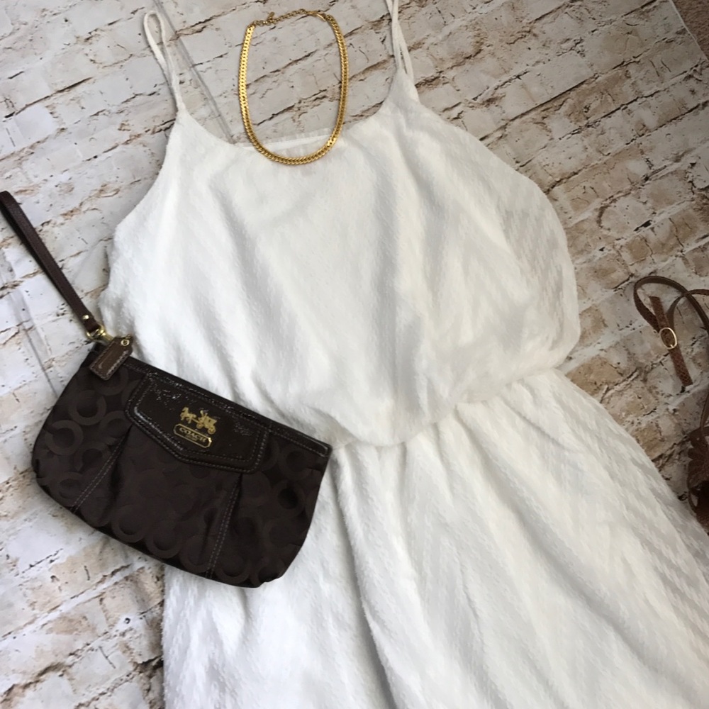 Delicate beige dress