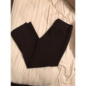 Dark brown dress pants