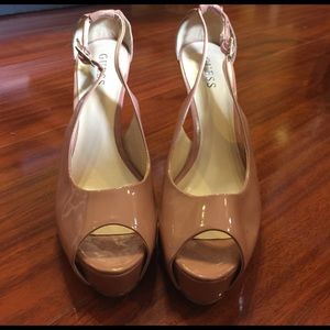 Peach Guess heels