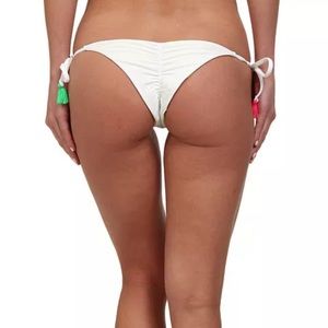 NWT Lolli Sangria Tassle Side Tie Bottom