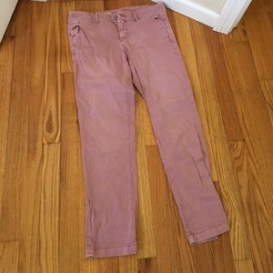 Pilcro boyfriend chinos 27P, like new!
