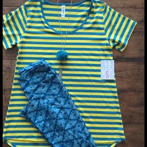LuLaRoe Classic T and OS Leggings