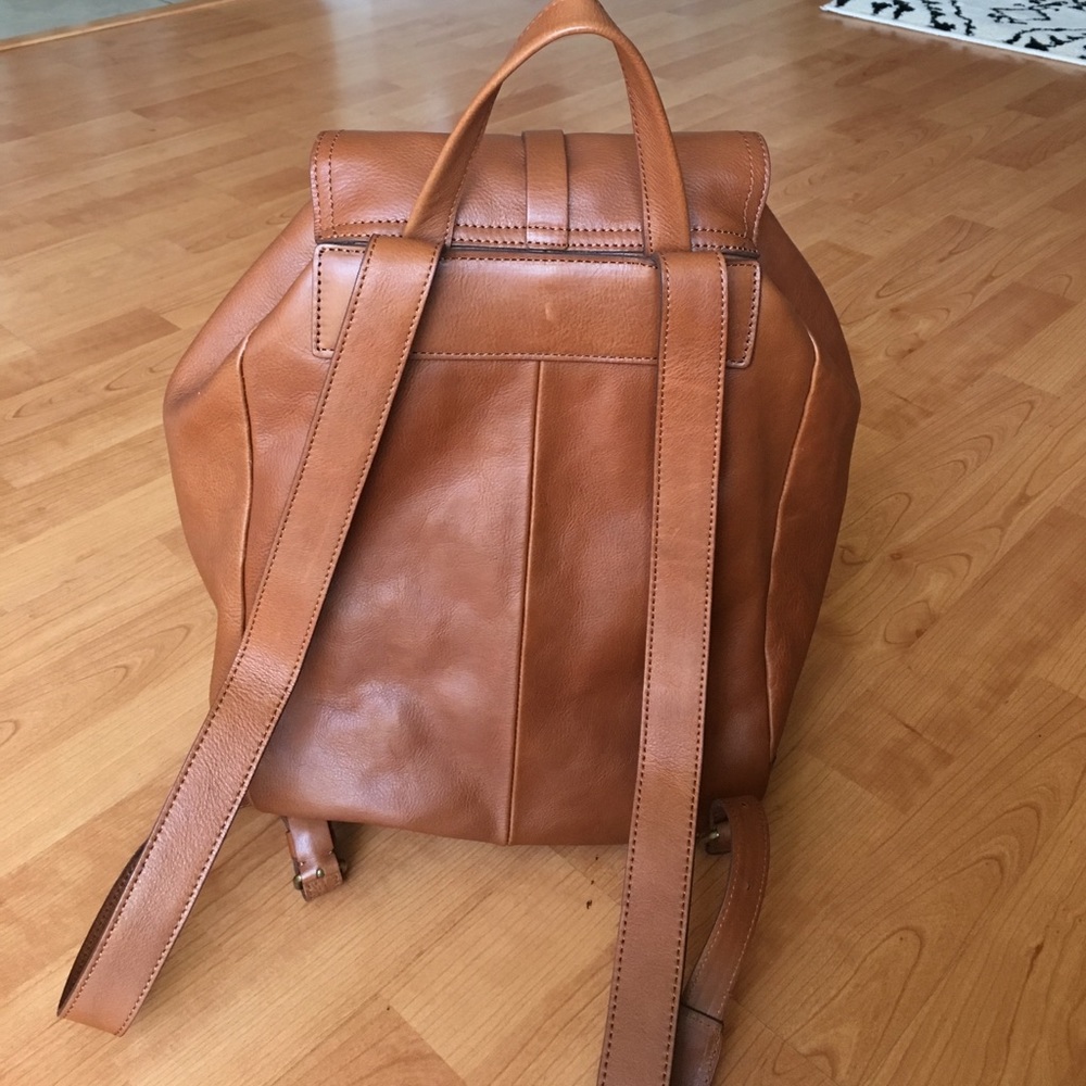 Madewell transport rucksack eng saddle NWT - Picture 2 of 4