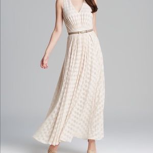 Anne Klein textured maxi dress