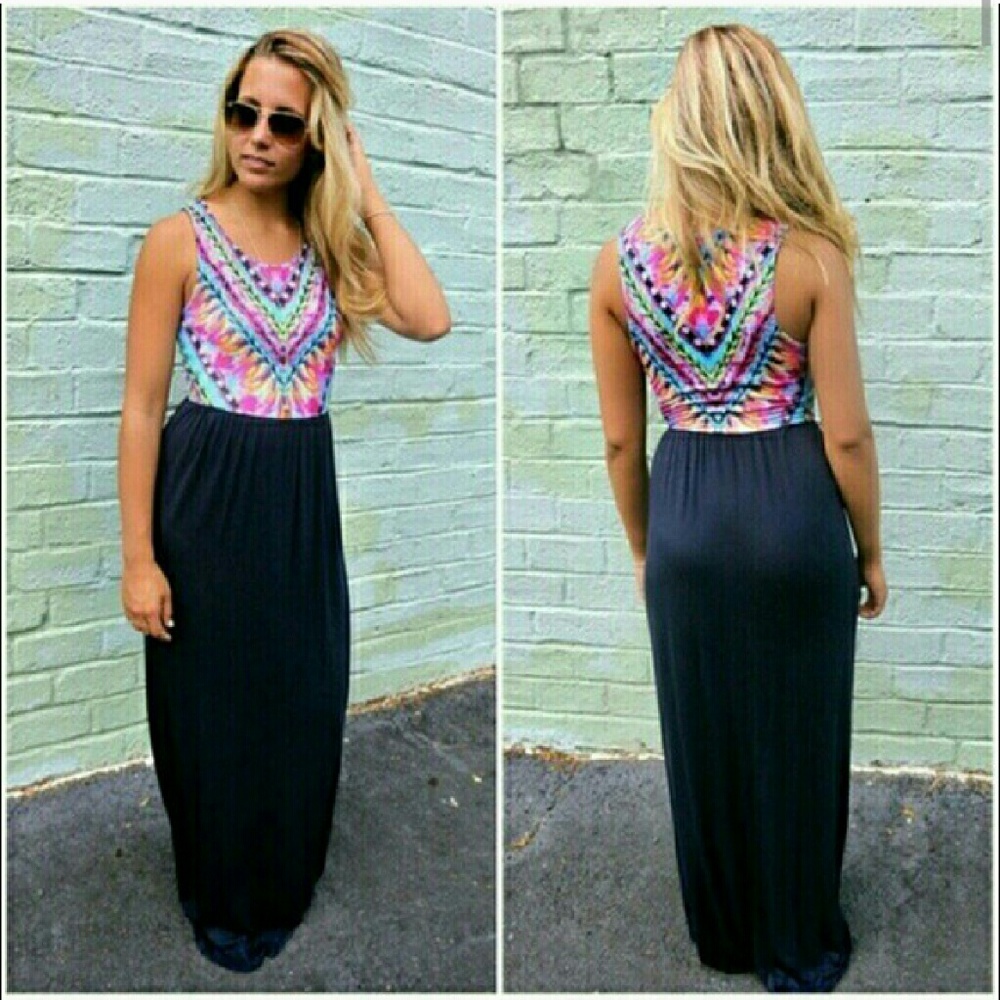 Tribal Maxi Dress