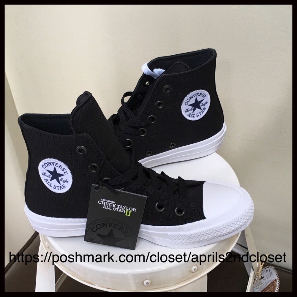 CONVERSE SNEAKERS ALL STAR CHUCK II HIGH TOPS - Picture 3 of 8