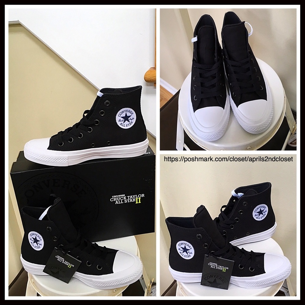 CONVERSE SNEAKERS ALL STAR CHUCK II HIGH TOPS - Picture 6 of 8