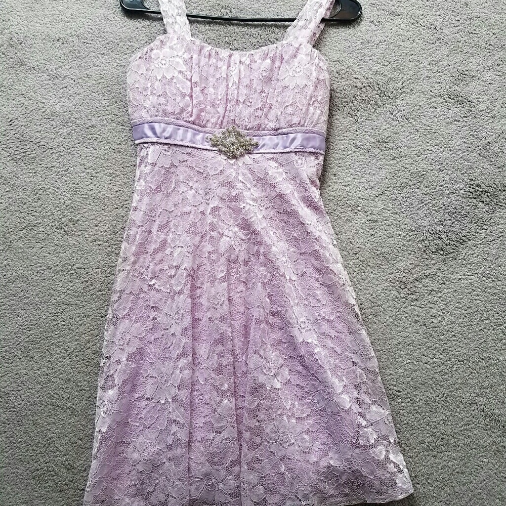 GORGEOUS LILAC GIRLS DRESS