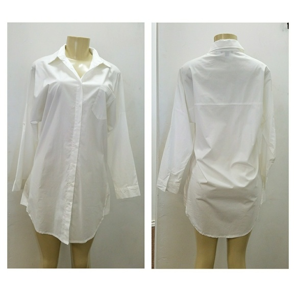 Nasty Gal Risky Biz Shirt Dress - Picture 2 of 4