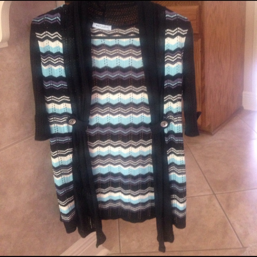 Short sleeved cardigan