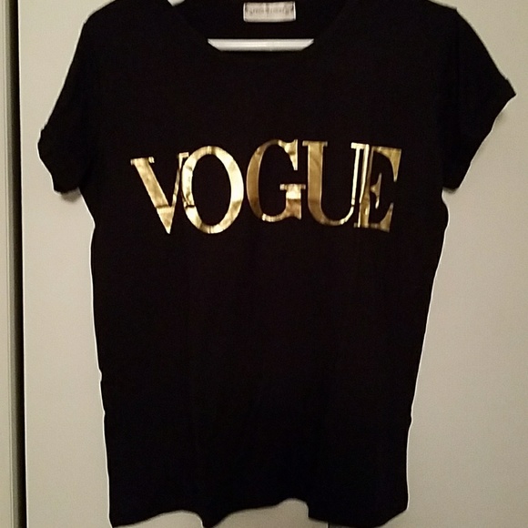 👄💄 VOGUE SHORT SLEEVE TEE💄👄 - Picture 2 of 5