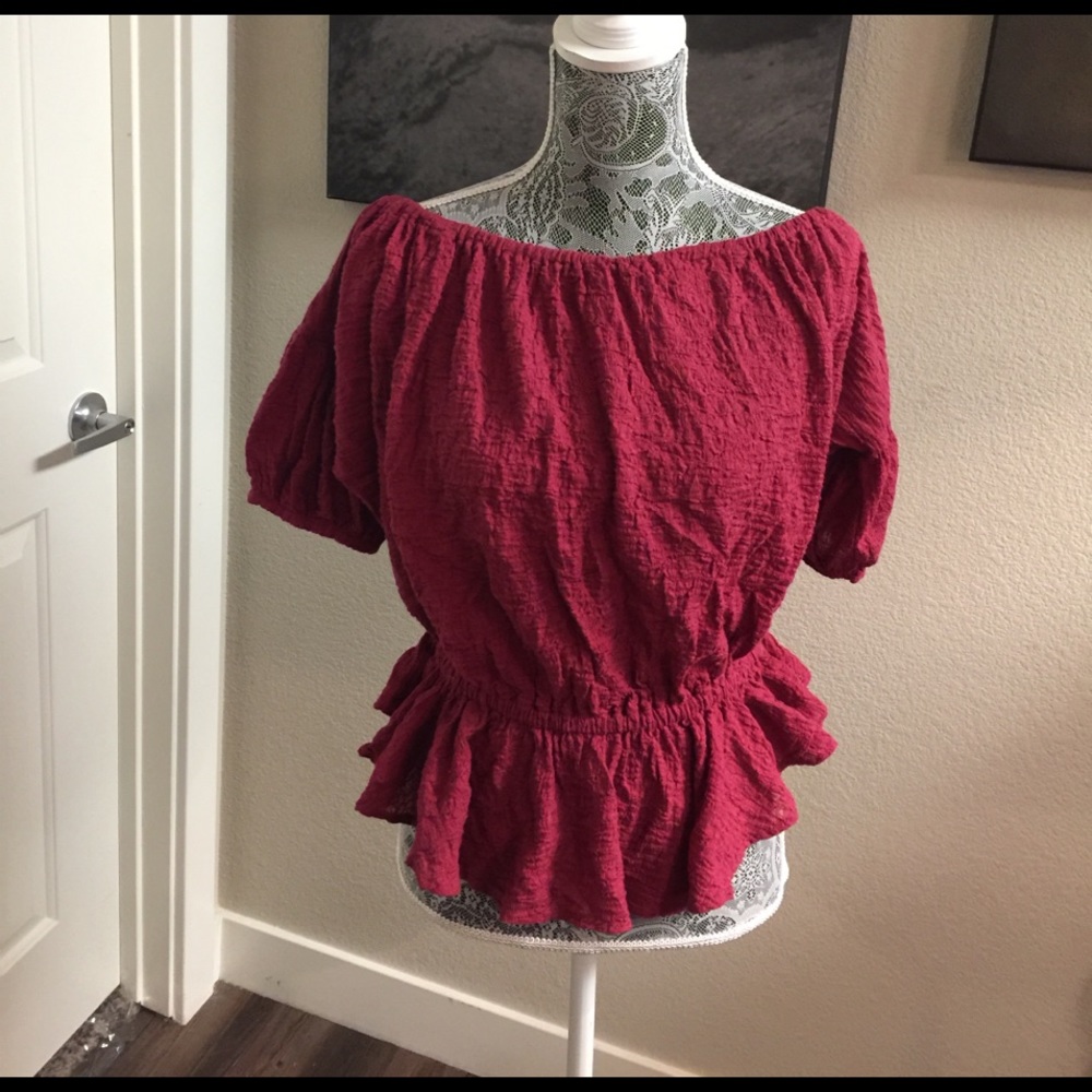 Free People Off-The-Shoulder Top