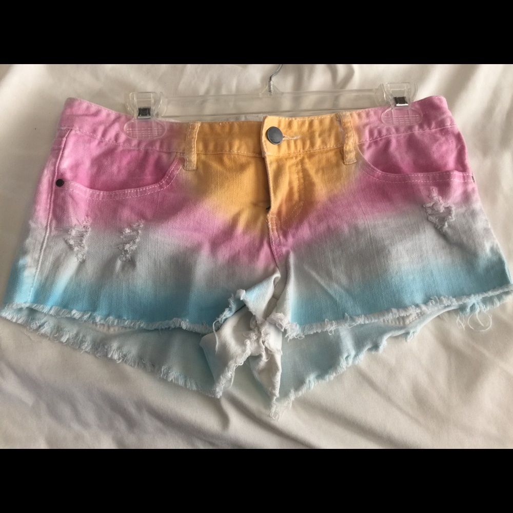 Billabong Tie Dye Denim Shorts