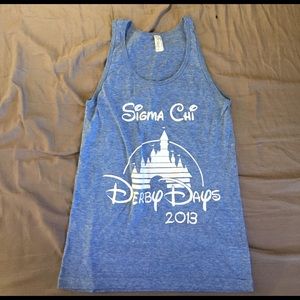 Sigma Chi Disney tank top
