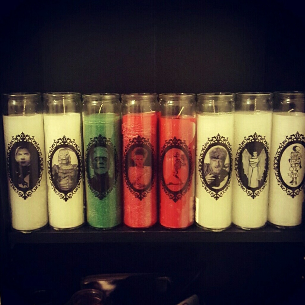 Classic Horror Candles 🕸👻🕷