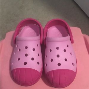Cute pair of girls Crocs