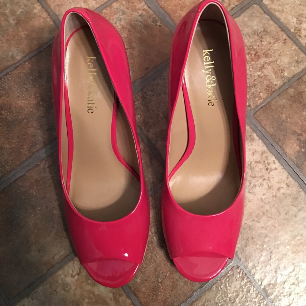 Perfect easter 🐣 peep toe heels 👠 women's 7.5