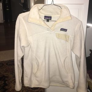 Patagonia white pullover