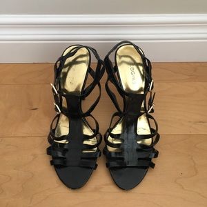 Black Strappy BCBG Girls Heels